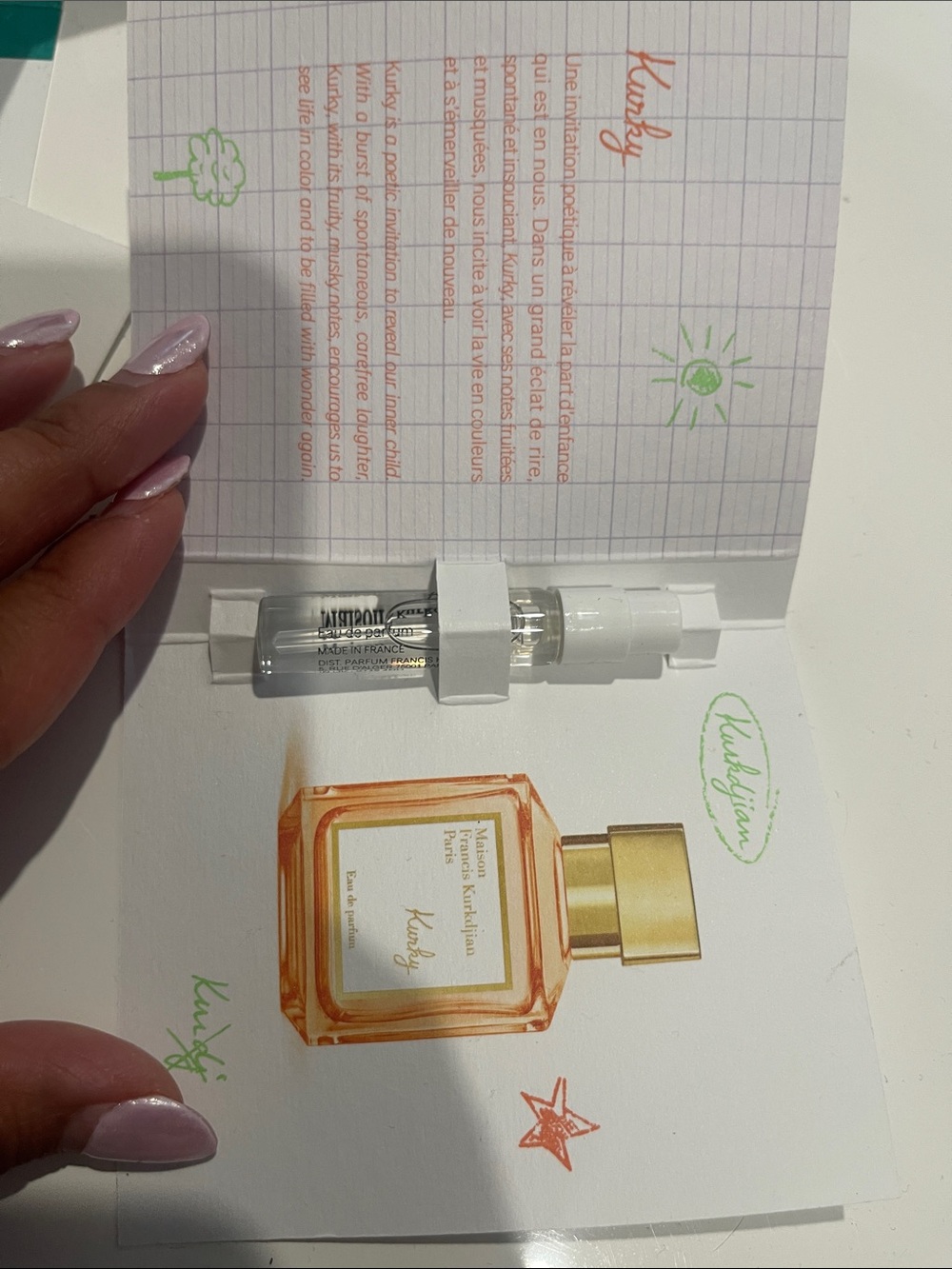 Maison Francis Kurkdjian 5 piece parfume Sample Set NEW - Picture 6 of 7